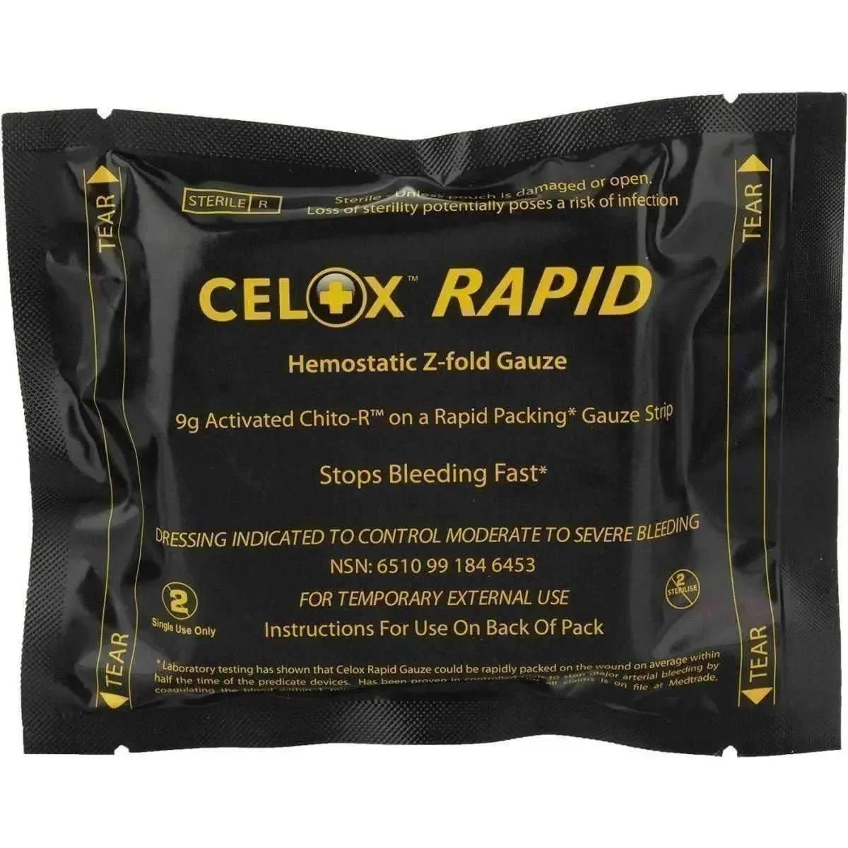 CELOX RAPID Hemostatic Wound Packing Gauze - Image 5