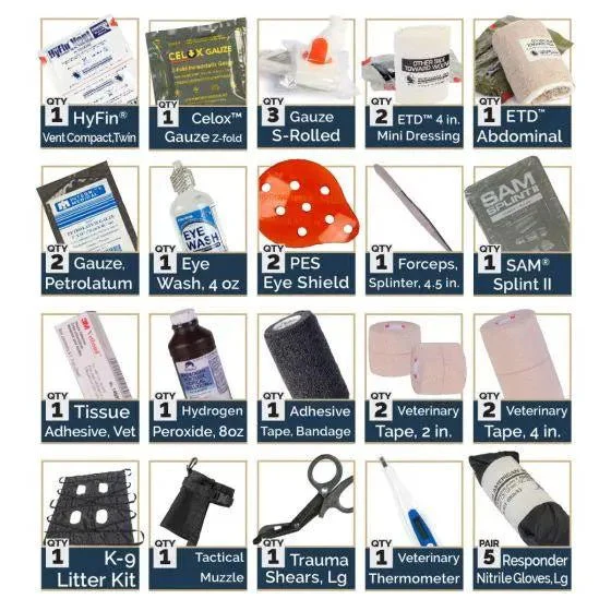 K-9 Tactical Field Kit – Canine Emergency Medical - Image 9